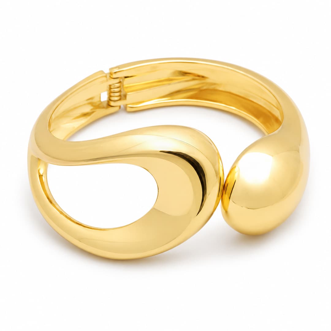 Twin Flame Demi-Fine Bangle — thumbnail 3