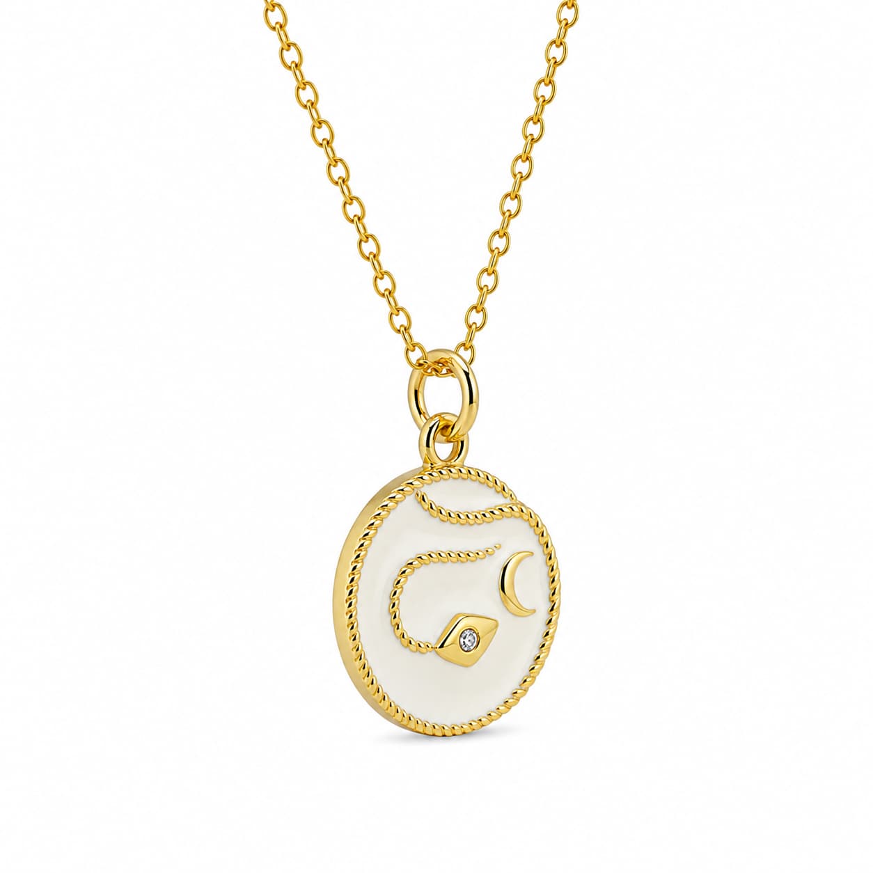 Pearl Compass Demi-Fine Pendant — thumbnail 2