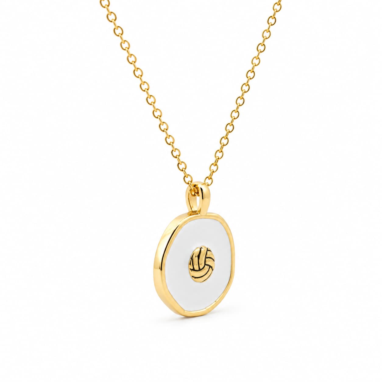 Porcelain pearl Demi-Fine Pendant — thumbnail 2