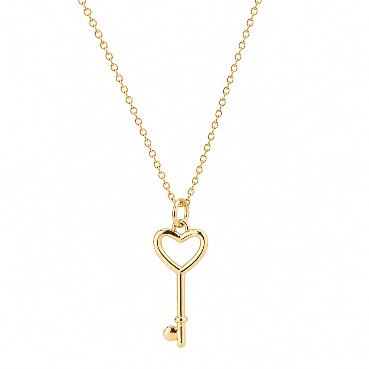 Lucky Key Demi-Fine Pendant — thumbnail 1
