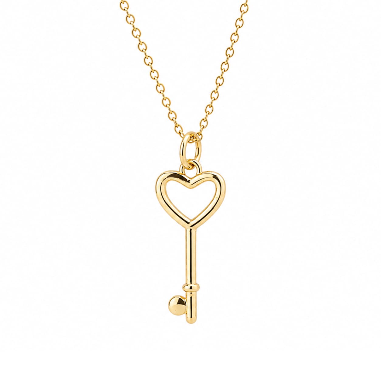 Lucky Key Demi-Fine Pendant — thumbnail 2