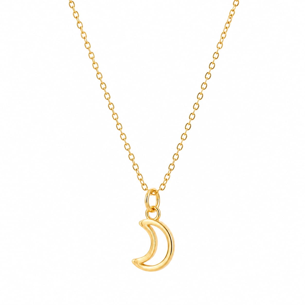 Crescent Embrace Demi-Fine Pendant — thumbnail 2