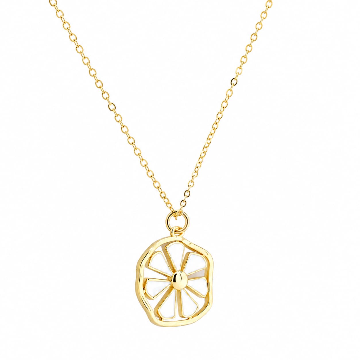 Golden Flora Demi-Fine Pendant — thumbnail 2