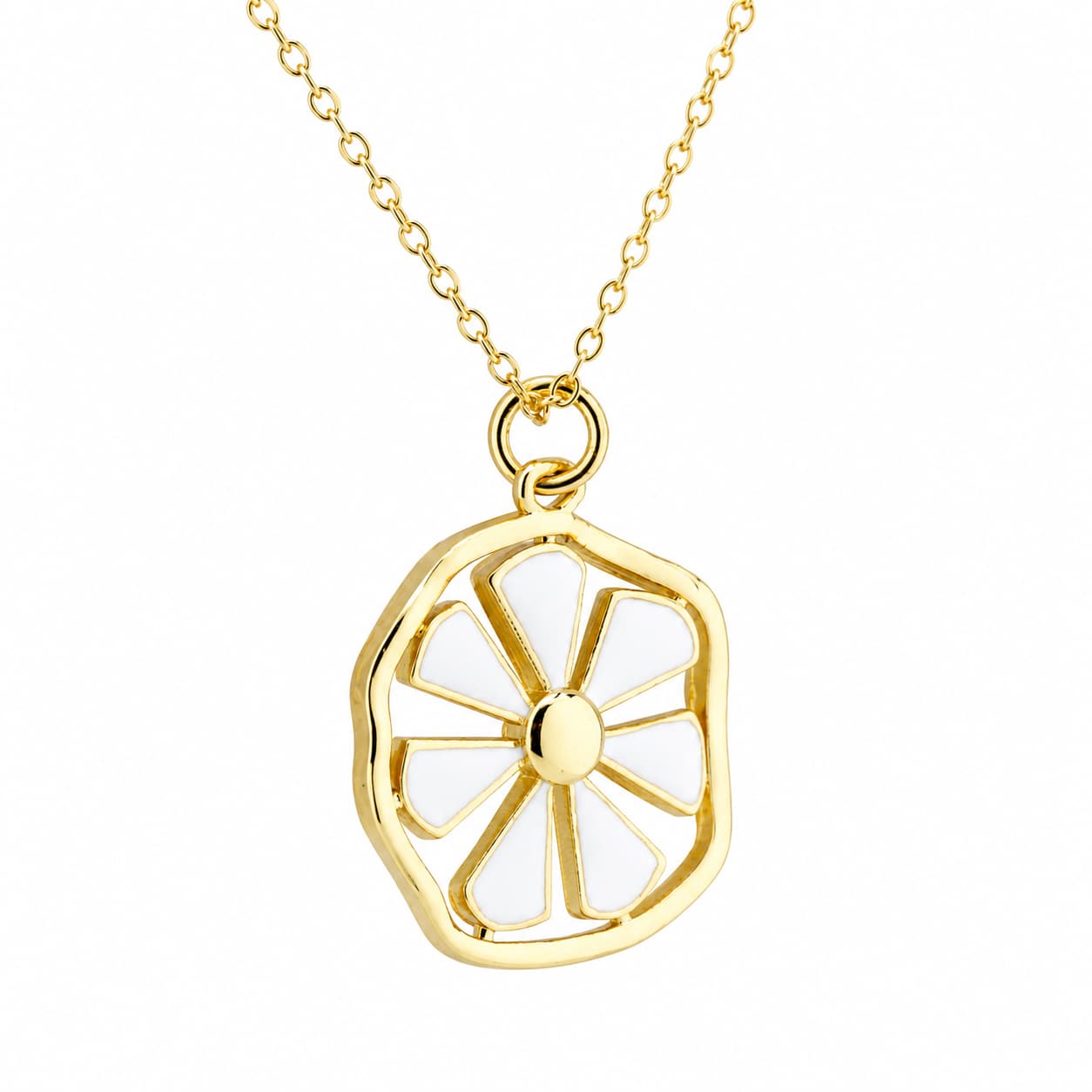 Golden Flora Demi-Fine Pendant — thumbnail 3
