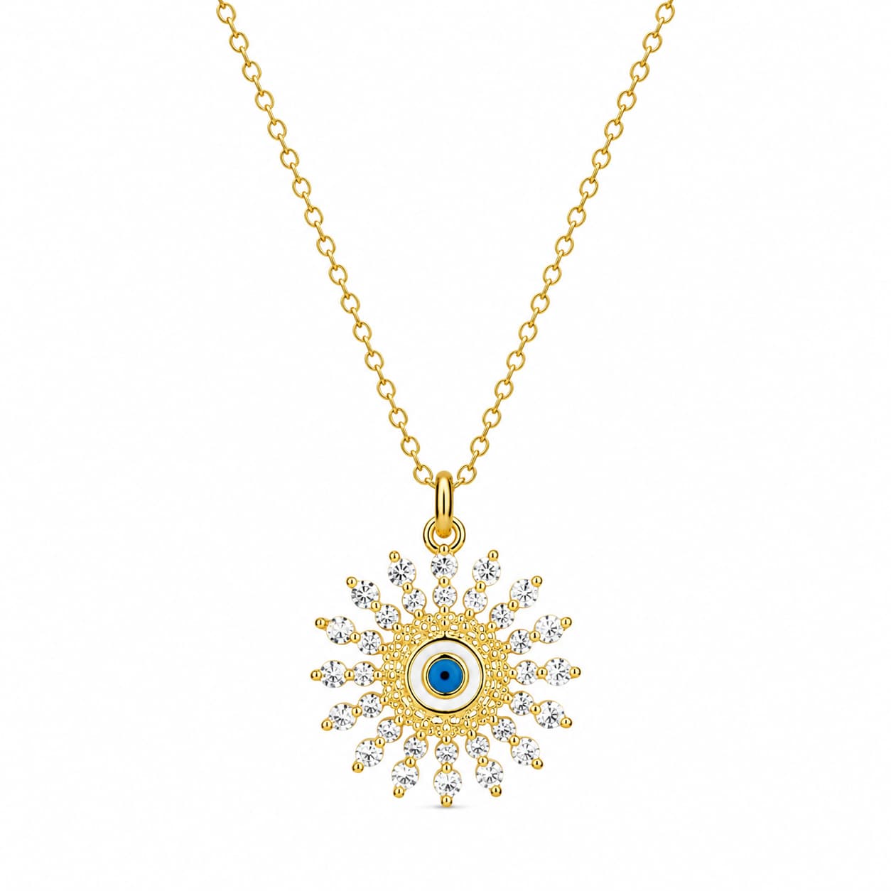 Astra Sunburst Demi-Fine Pendant — thumbnail 1