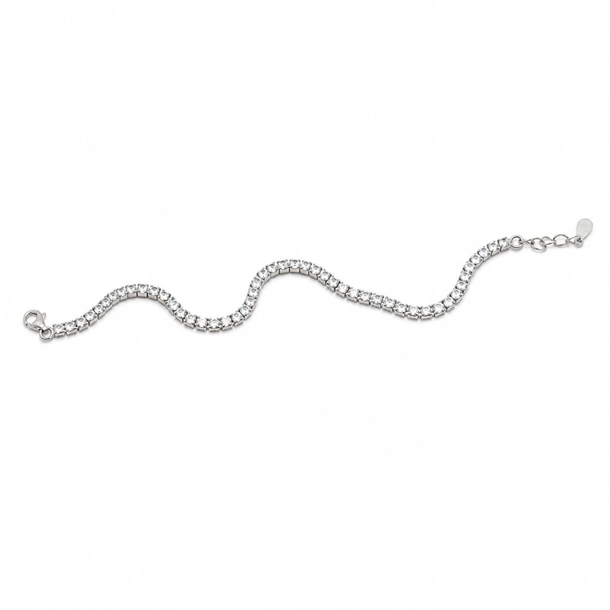 Serene Flow 925 Sterling Silver Bracelet — thumbnail 6