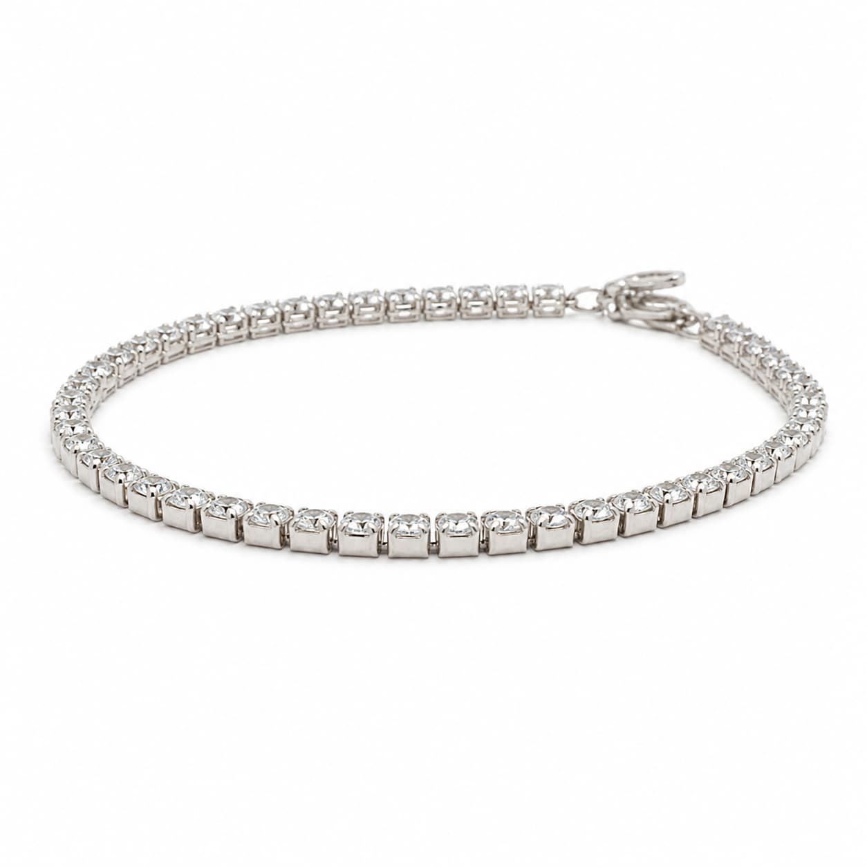 Serene Flow 925 Sterling Silver Bracelet — thumbnail 1