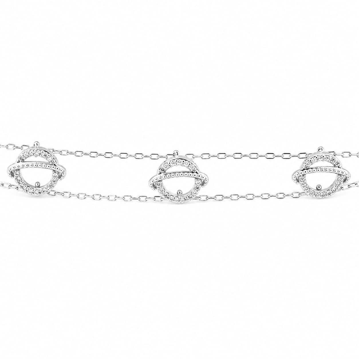 Layered Muse 925 Sterling Silver Anklet — thumbnail 1