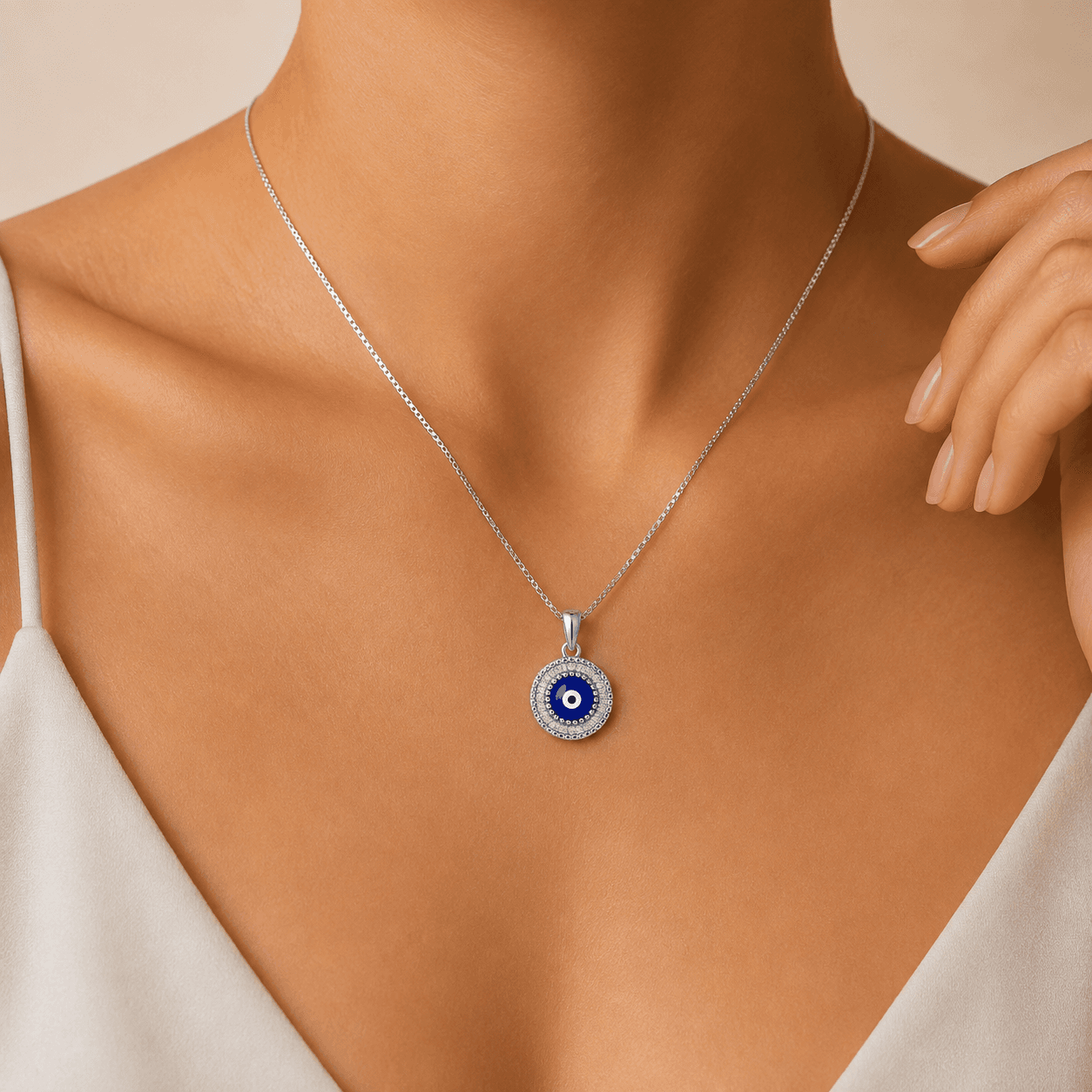 Celestrial Aura 925 Sterling Silver Pendant — thumbnail 4
