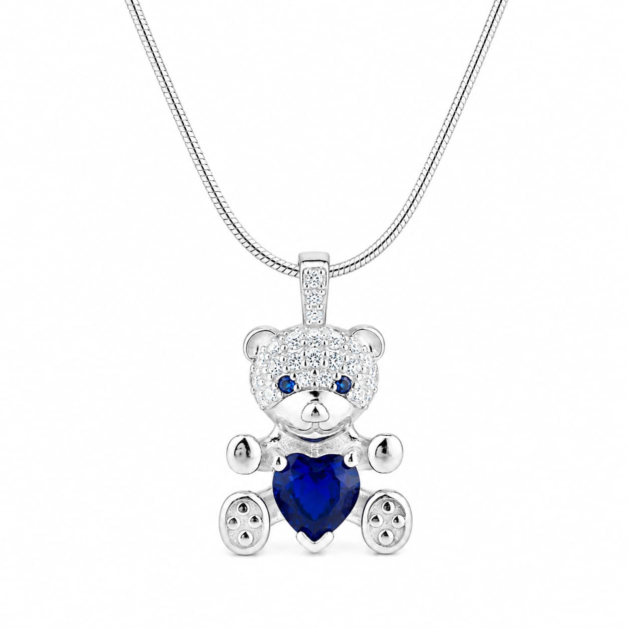 Honey Bear 925 Sterling Silver Pendant — thumbnail 1