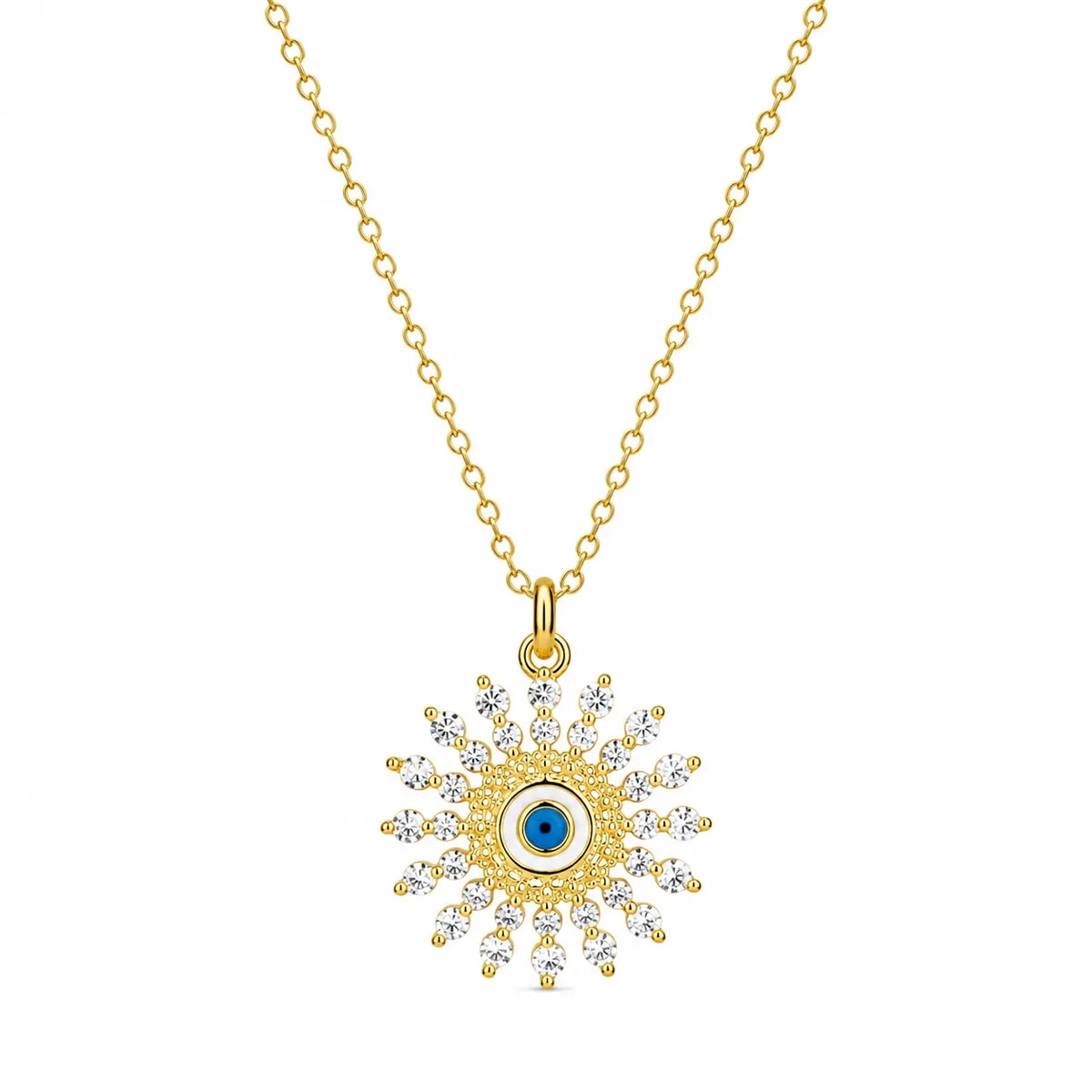 Astra Sunburst Demi-Fine Pendant
