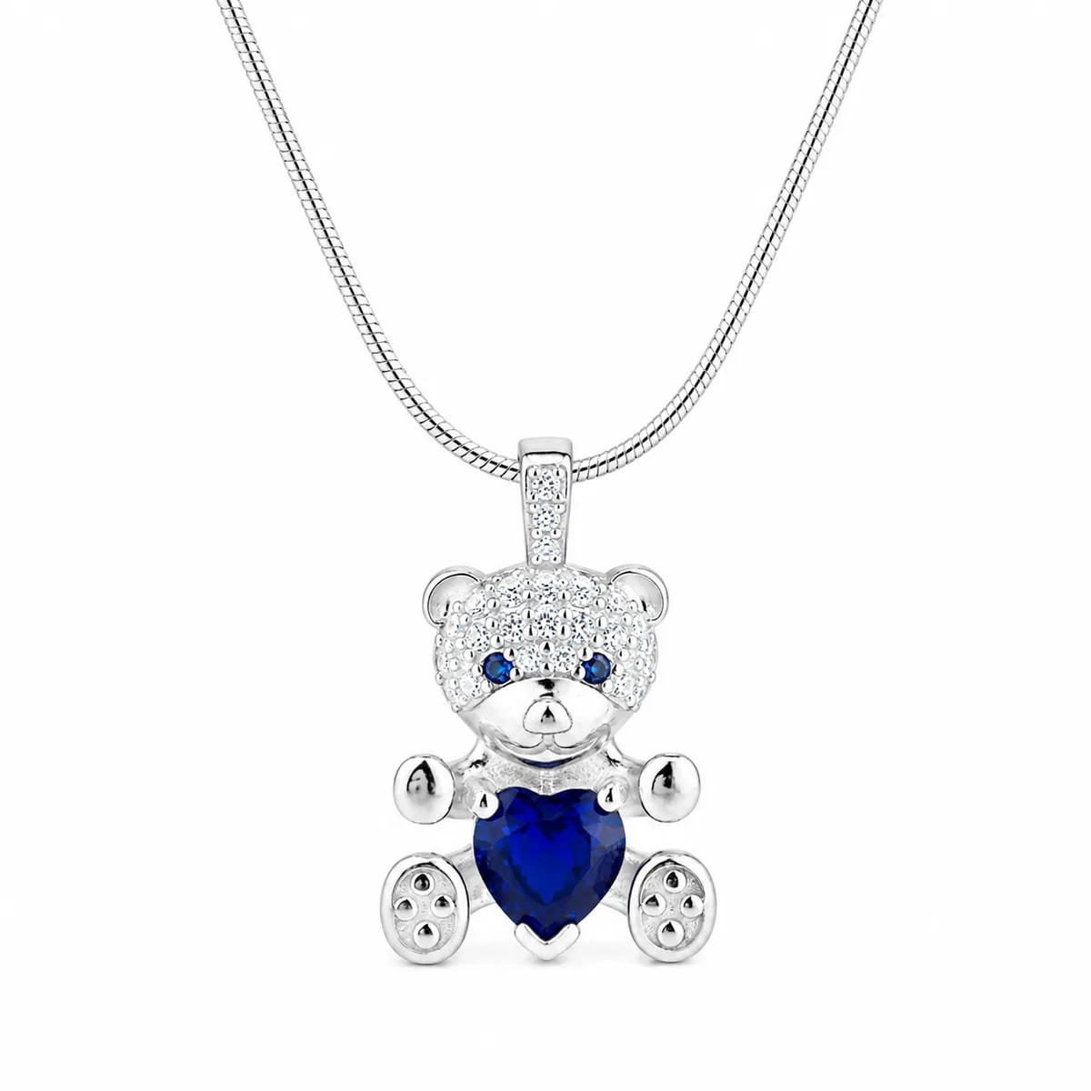Honey Bear 925 Sterling Silver Pendant