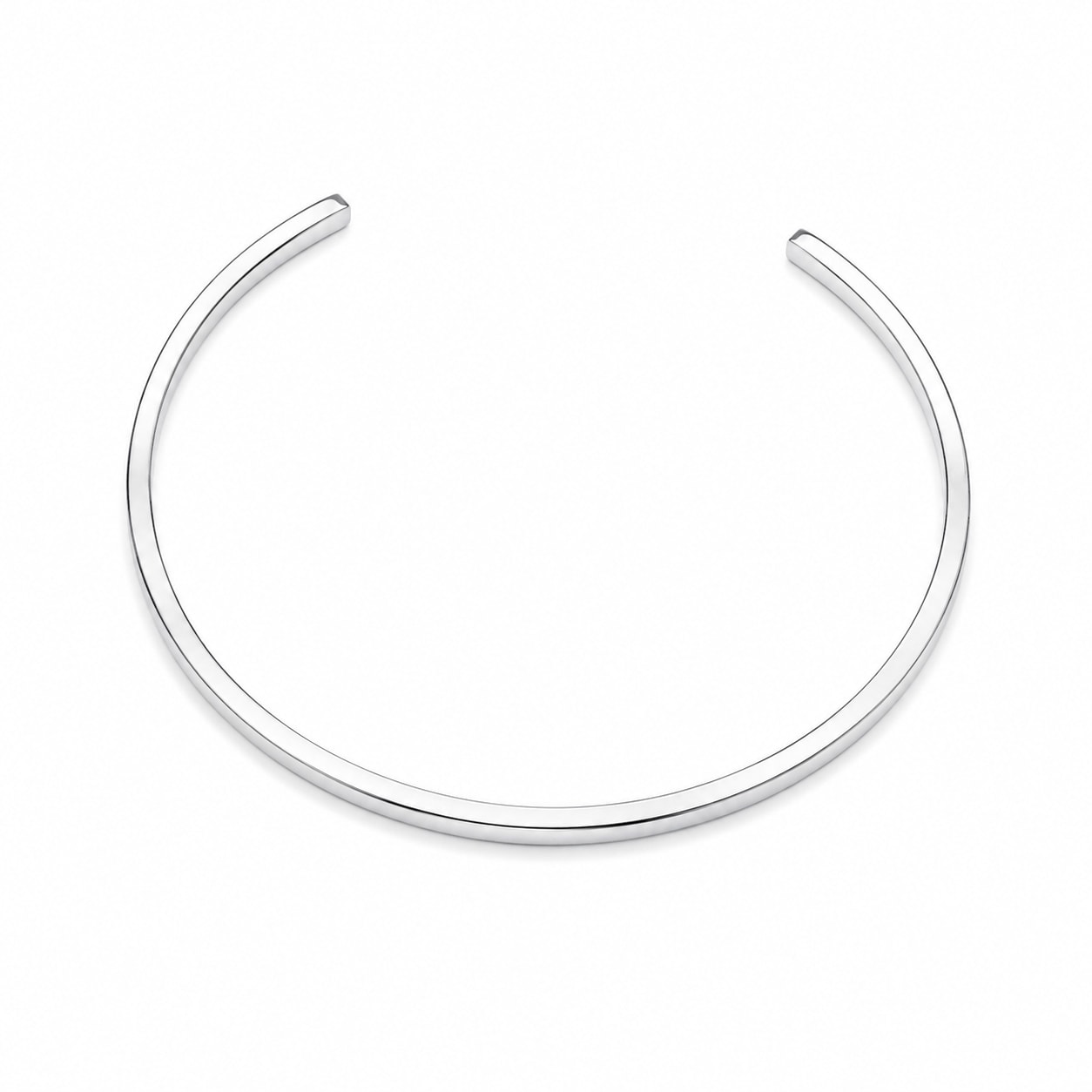 Serene Arc Demi-Fine Bangle — view 2