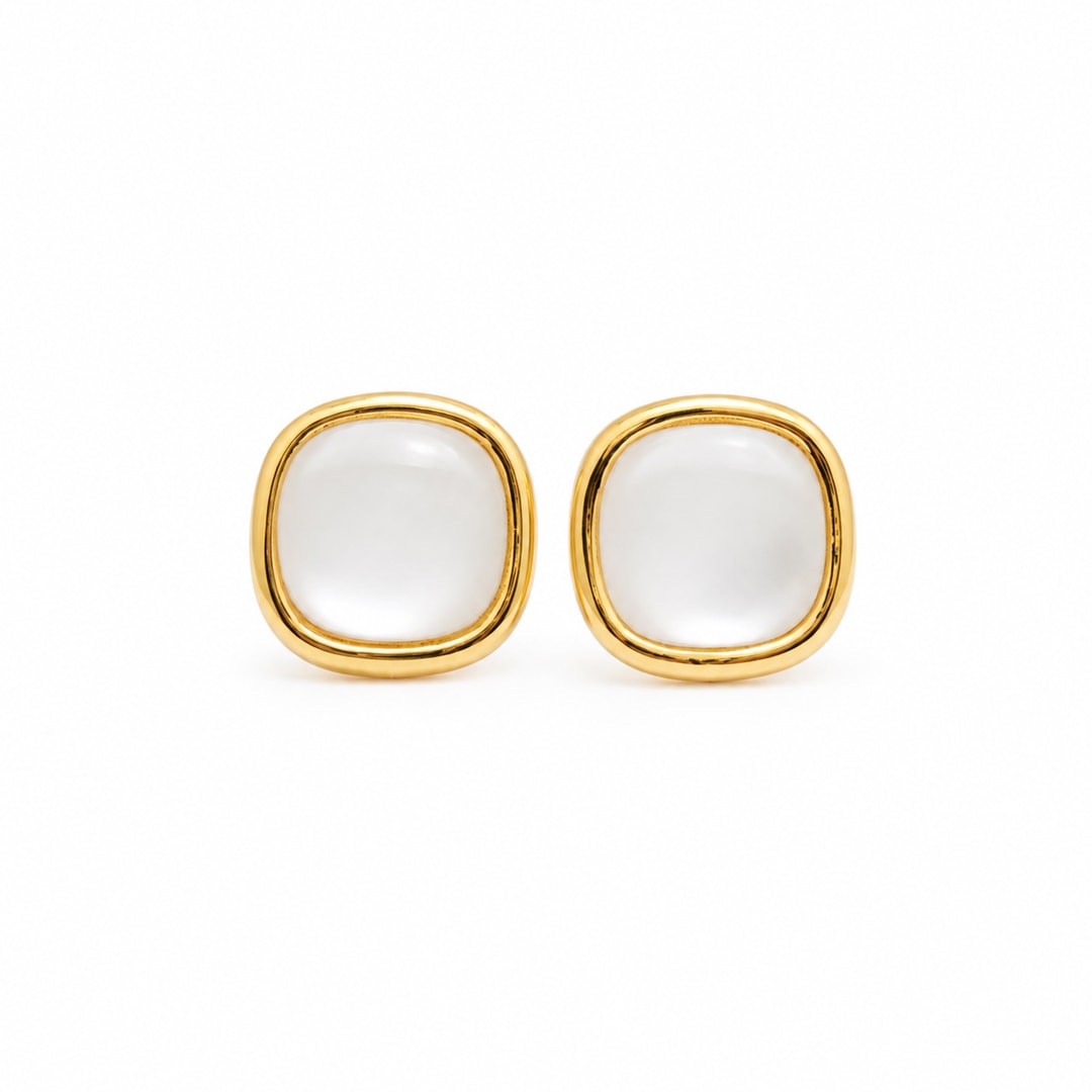 Soft Oval Demi-Fine Earrings