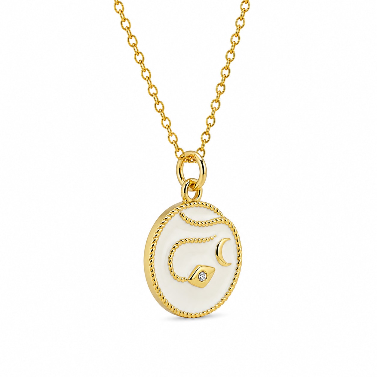 Pearl Compass Demi-Fine Pendant — view 2