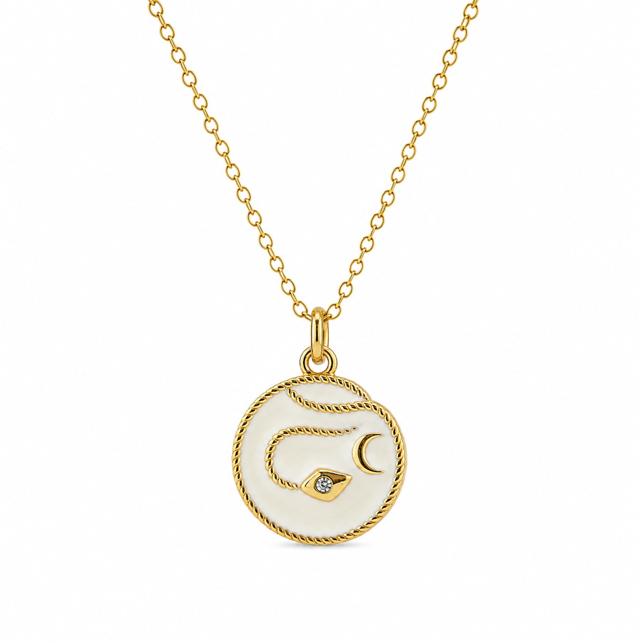 Pearl Compass Demi-Fine Pendant