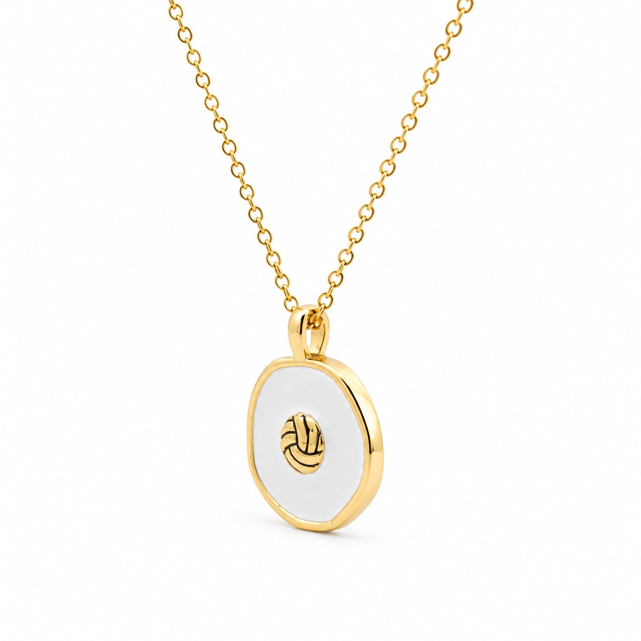 Porcelain pearl Demi-Fine Pendant — view 3