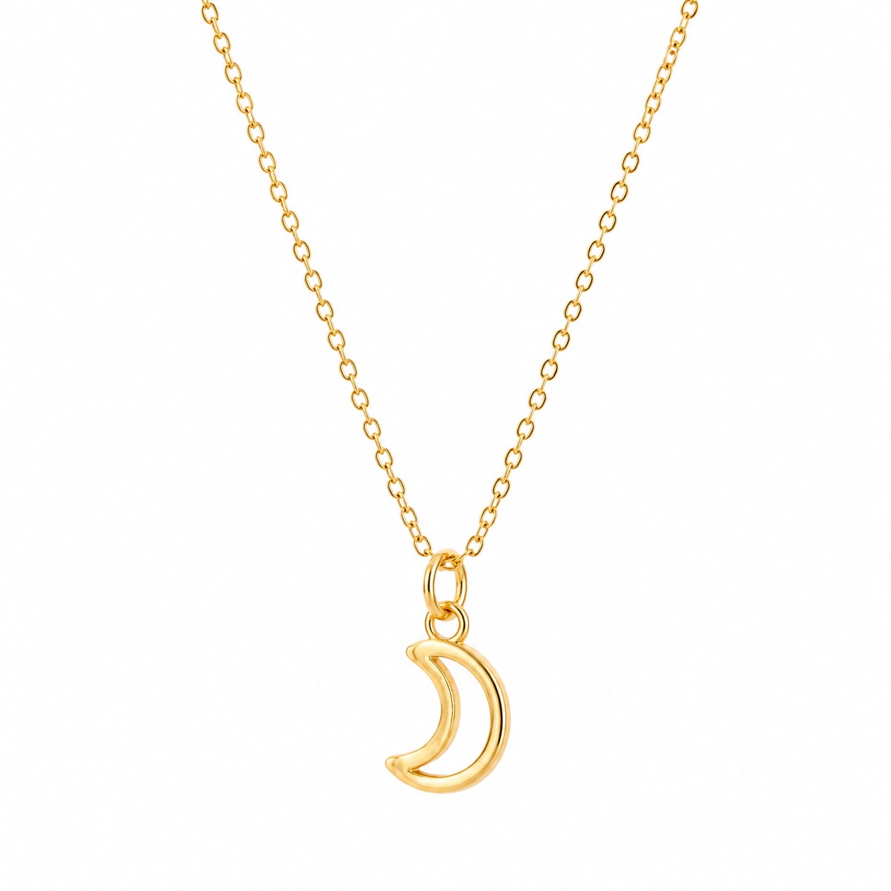 Crescent Embrace Demi-Fine Pendant — view 2