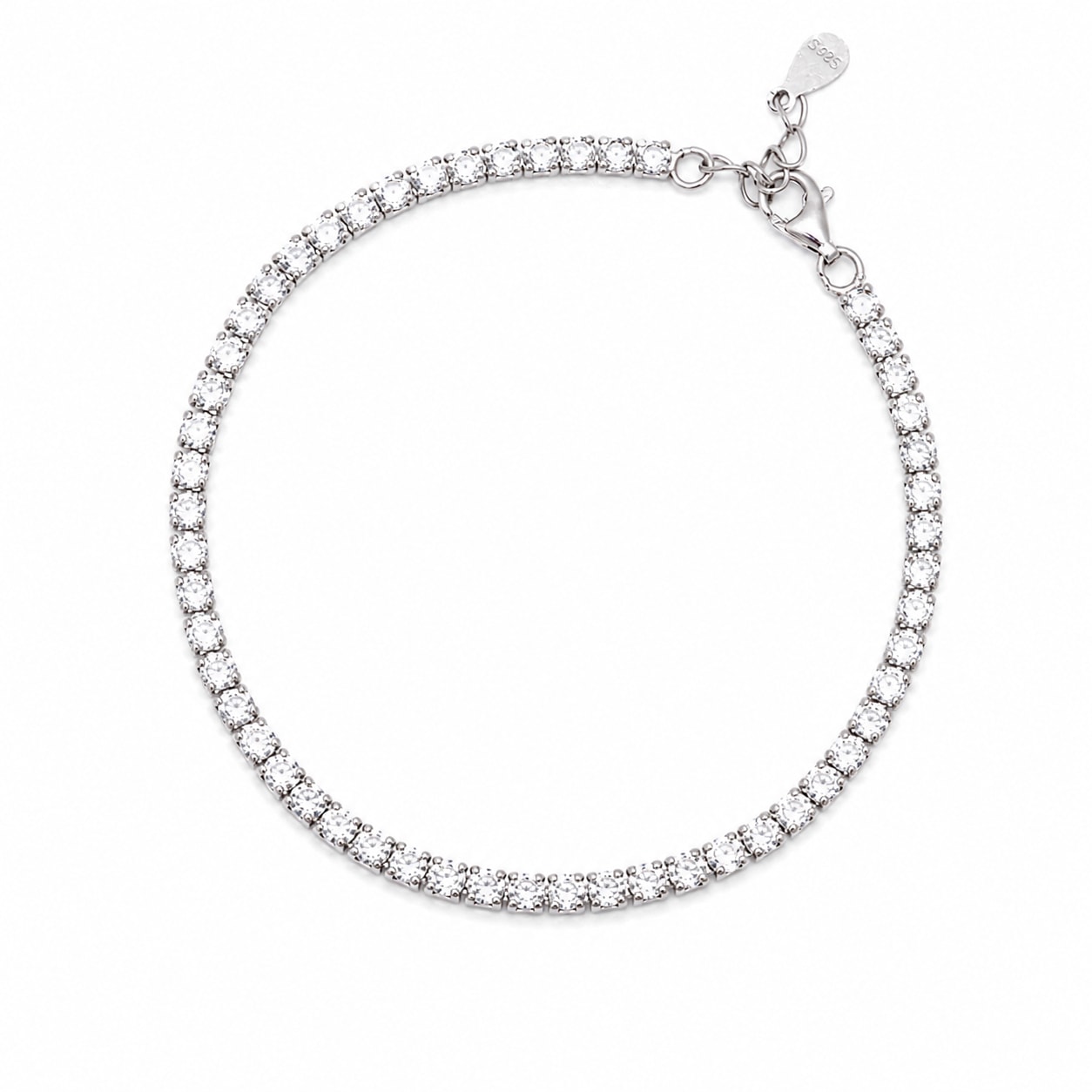Serene Flow 925 Sterling Silver Bracelet — view 3