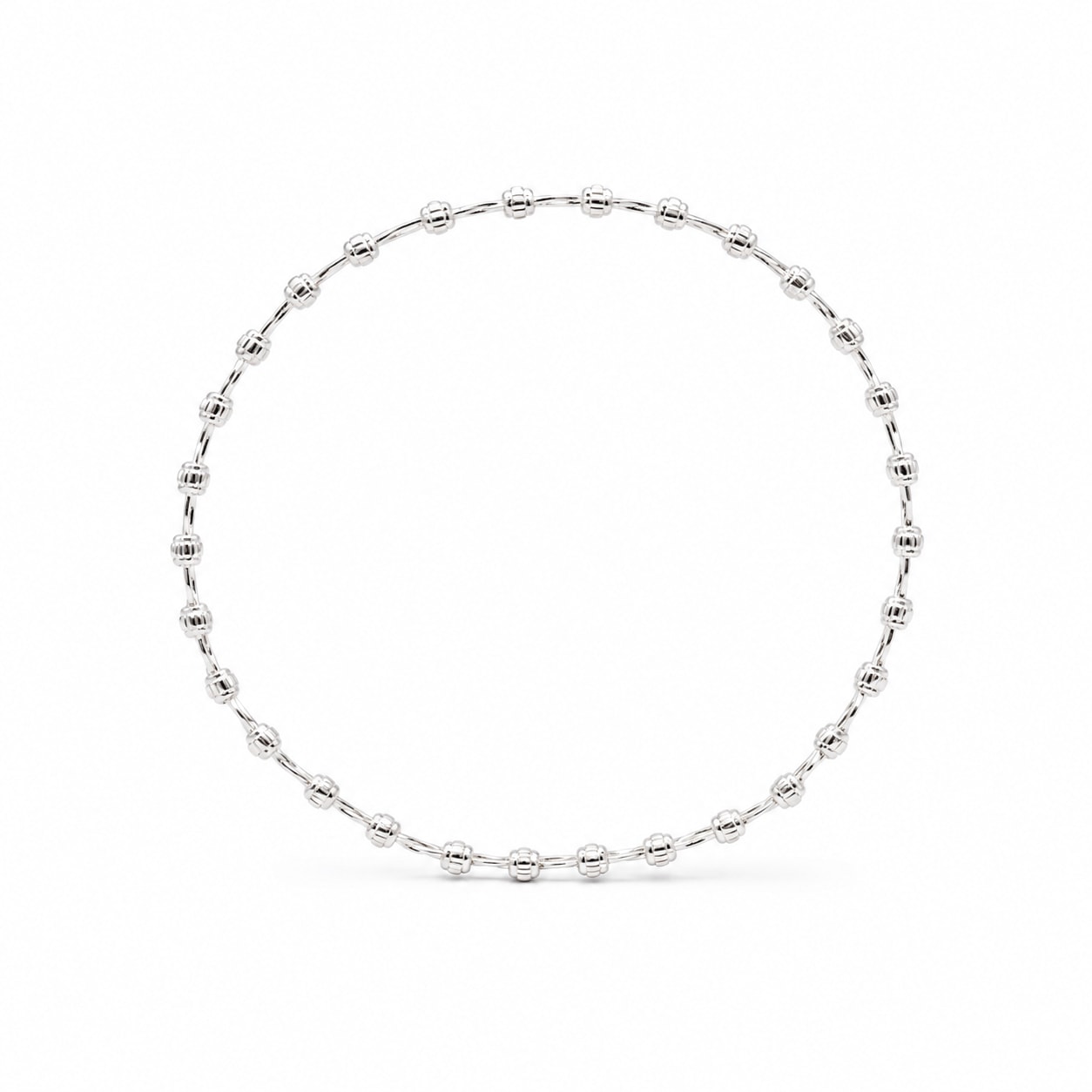 Silver Daze 925 Sterling Silver Bangle — view 3