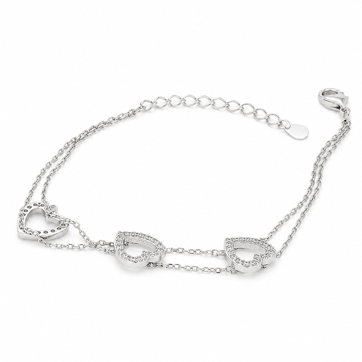 Luna Thread 925 Sterling Silver Anklet — view 5
