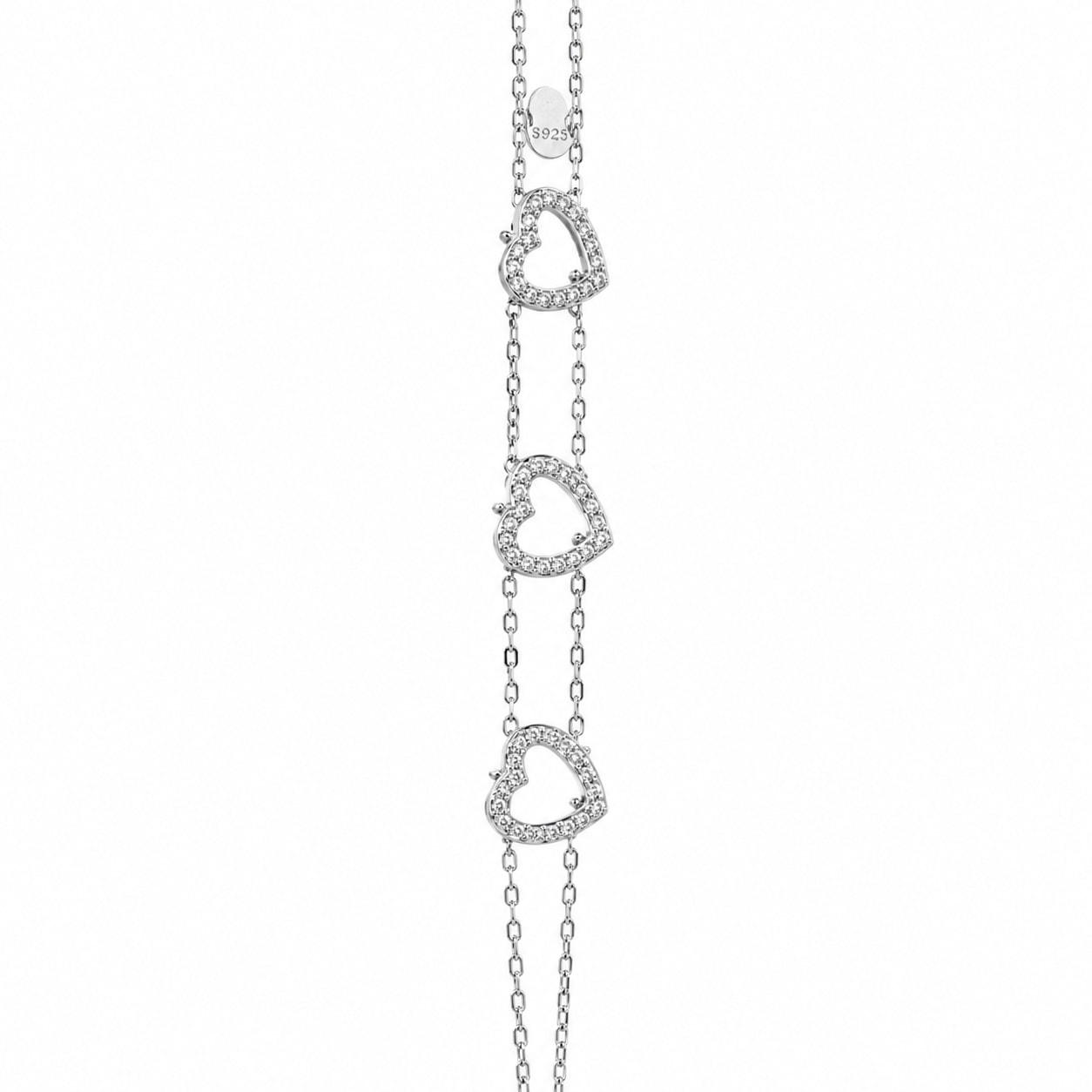 Luna Thread 925 Sterling Silver Anklet — view 2