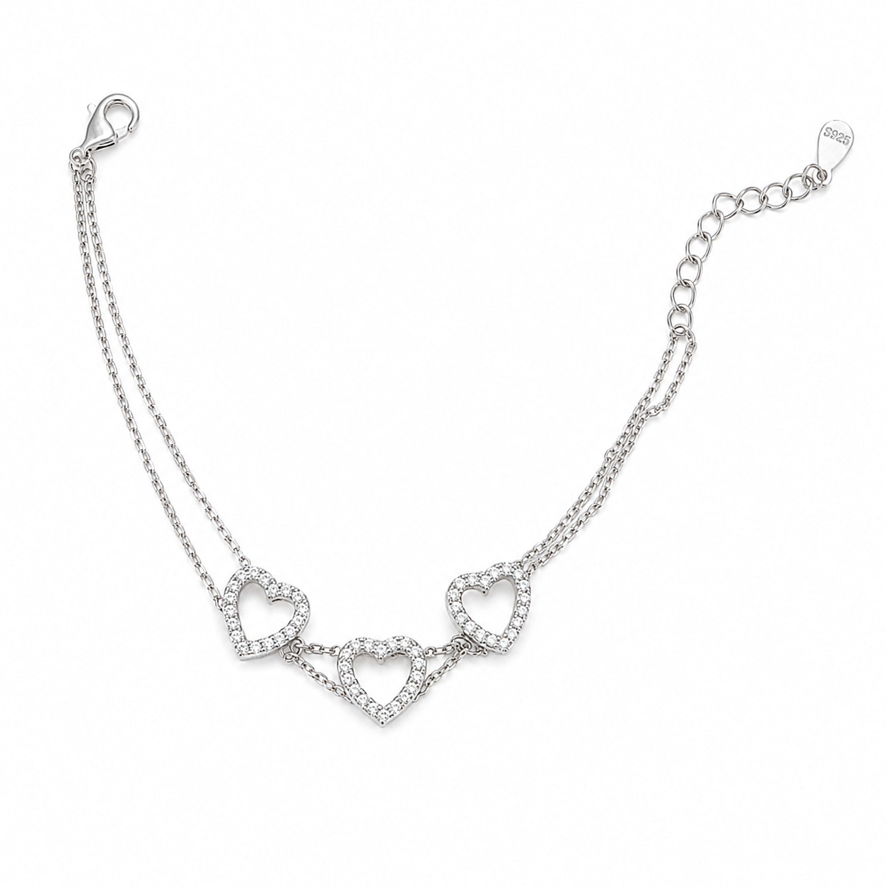Luna Thread 925 Sterling Silver Anklet — view 7