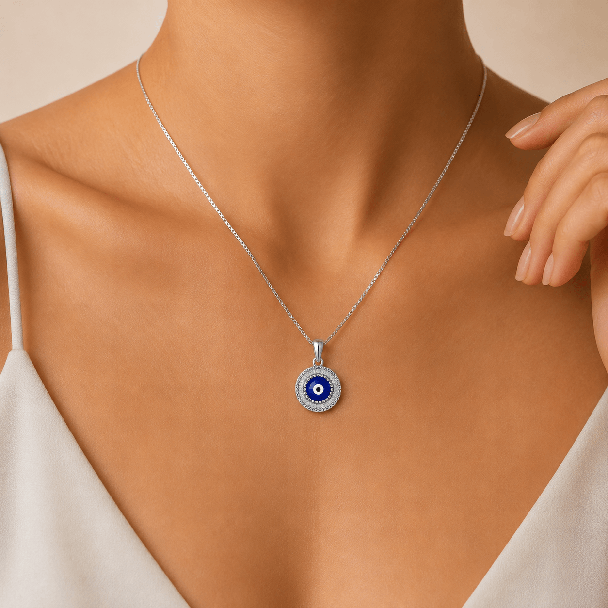 Celestrial Aura 925 Sterling Silver Pendant — view 4