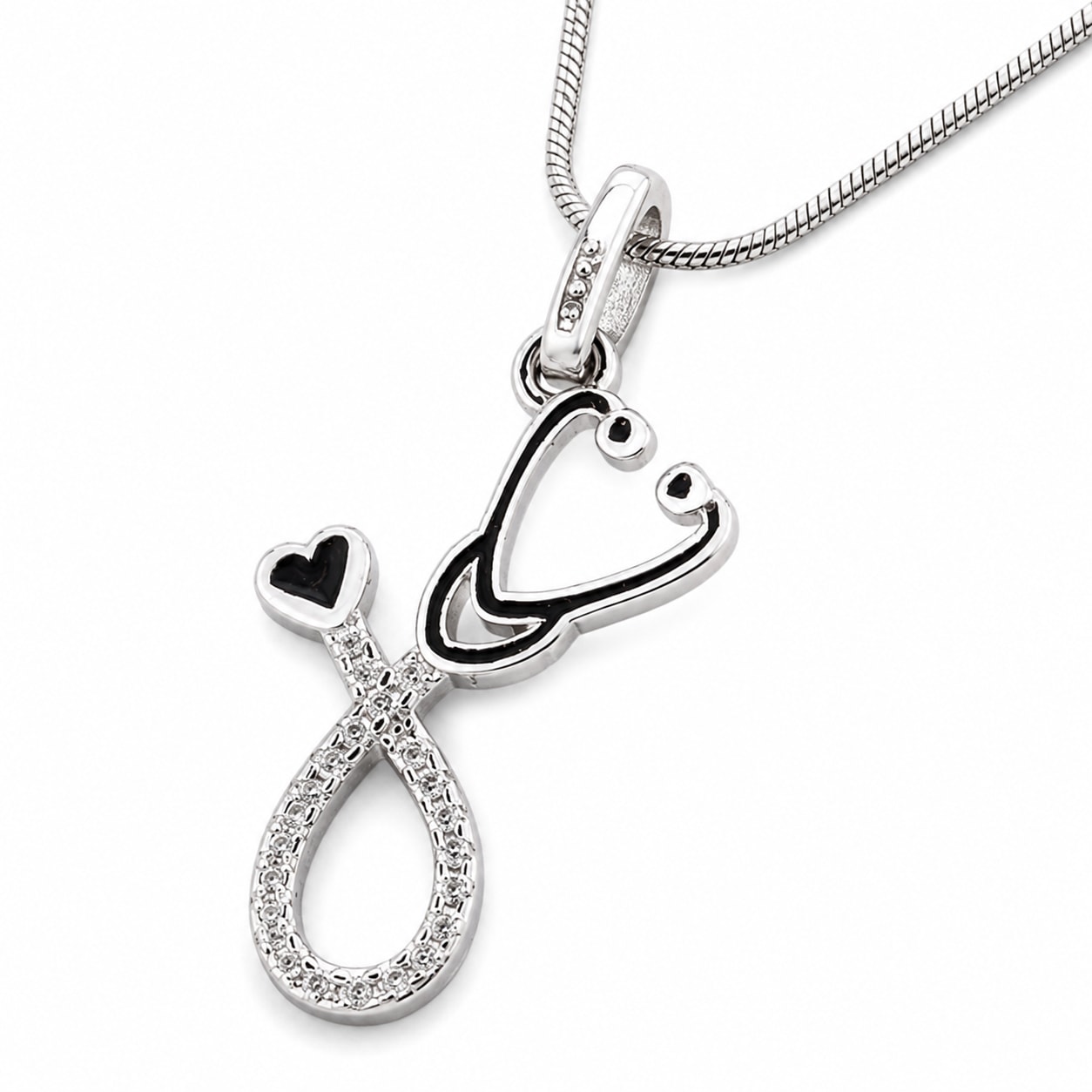 Serpent Secret 925 Sterling Silver Pendant — view 2
