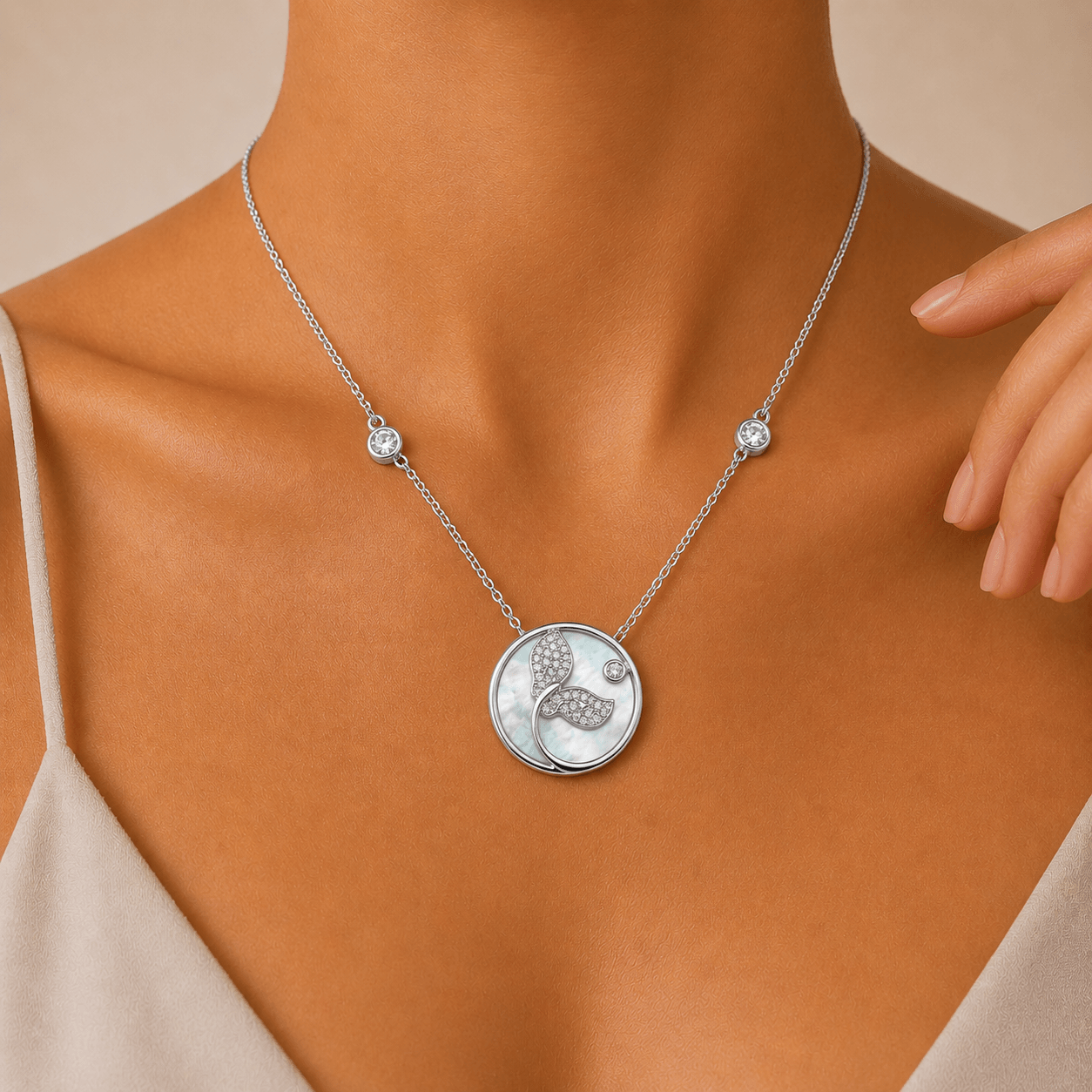 Signature Pearl 925 Sterling Silver Pendant — view 4